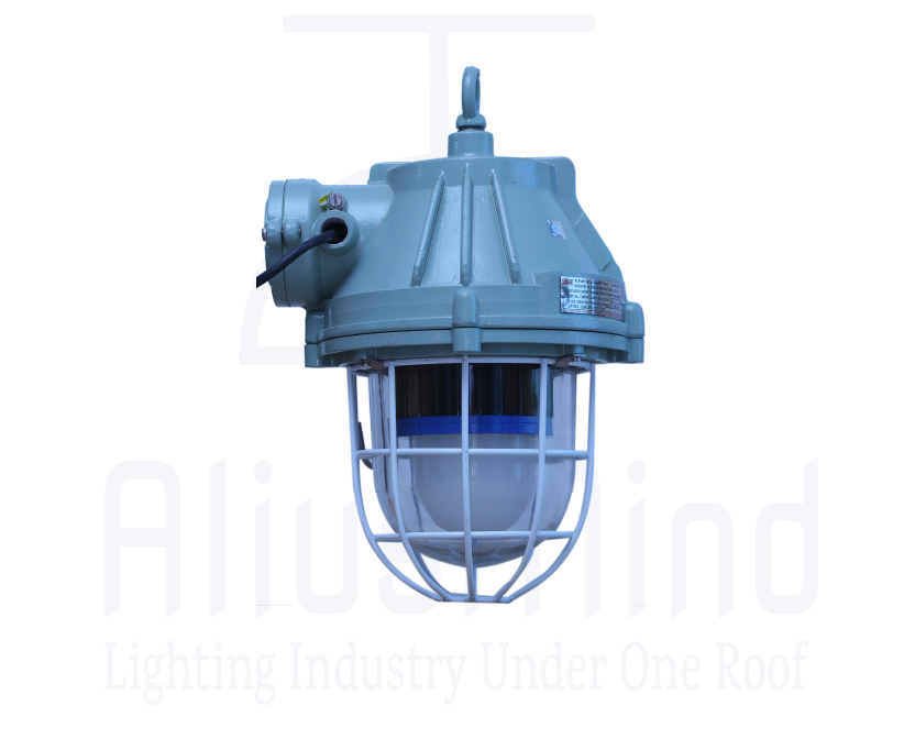 LED Flameproof Well Glass Dome 45W